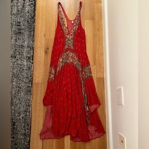 Bohemian free people maxi dress